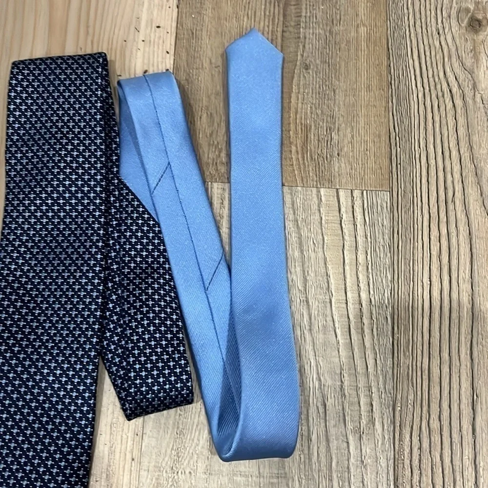 Tommy Hilfiger Blue Patterned Men’s Formal Tie Silk W3” L59”
